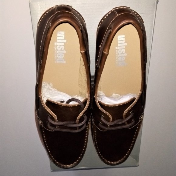 60% OFF ~ NIB Kenneth Cole Men's Santon Loafer and Shoe in Brown 11 MSRP: $128 - Picture 4 of 8
